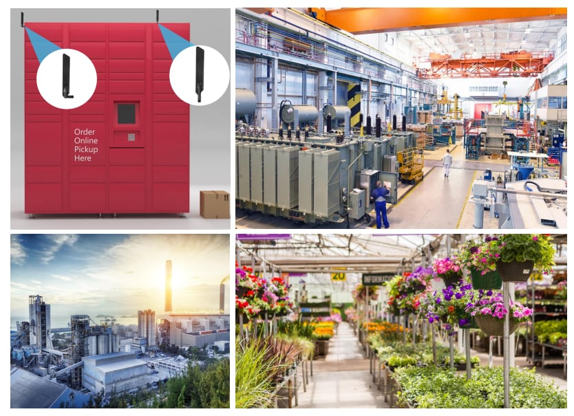 TE Connectivity DBA6171Cx 5G/4G室内/室外刀片全向天线